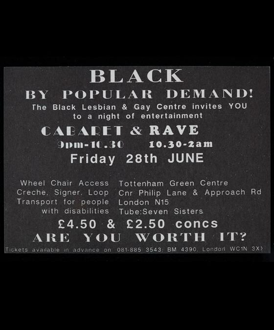DJ RITU BLACK BY POPULAR DEMAND FLYER