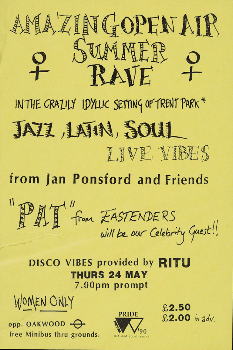 DJ RITU AMAZING RAVE NIGHT FLYER