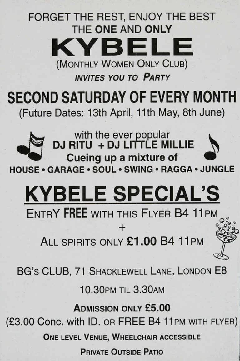 KYBELE FLYER