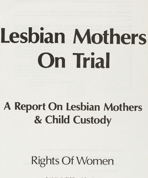 Lesbian Mothers On Trial (VAN_03_13_01_001_02)