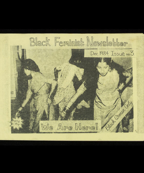 Black Feminist Newsletter (VAN_03_17_01_001_01)