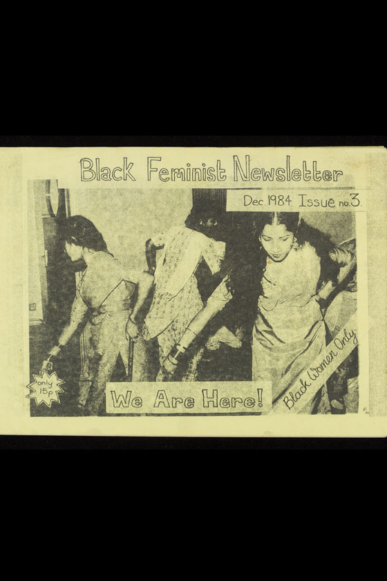 Black Feminist Newsletter (VAN_03_17_01_001_01)